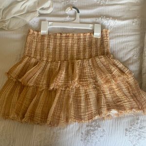 Aerie flowy skirt
